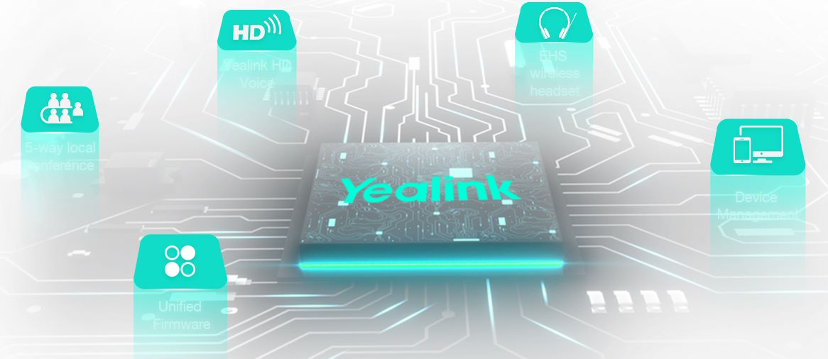 Hiệu năng hoạt động vượt trội Điện thoại IP Yealink T33G