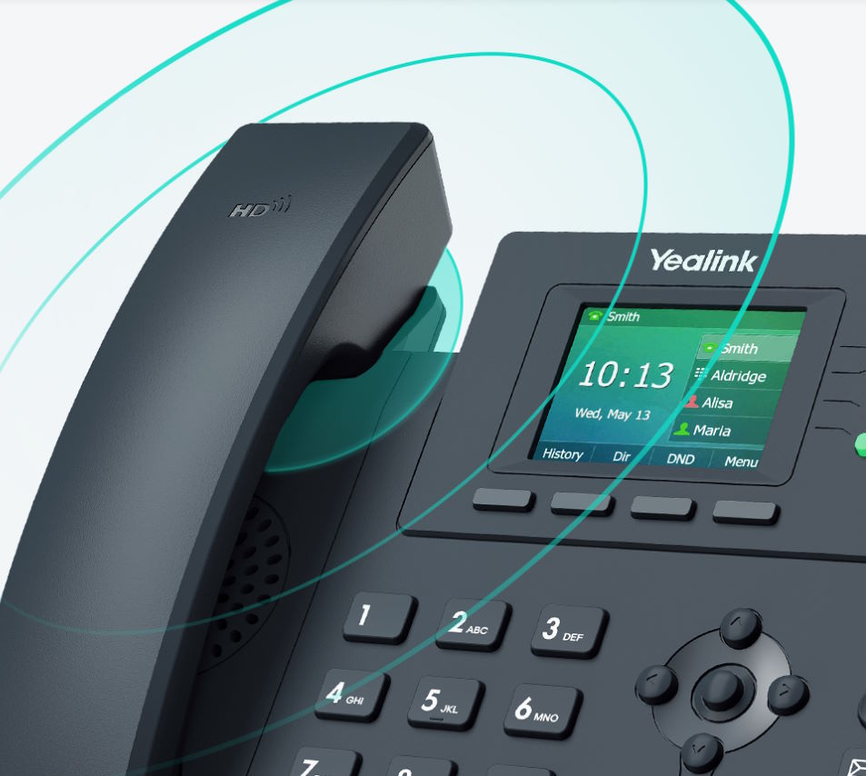 Chất lượng âm thanh HD vượt trội Điện thoại Yealink T33G