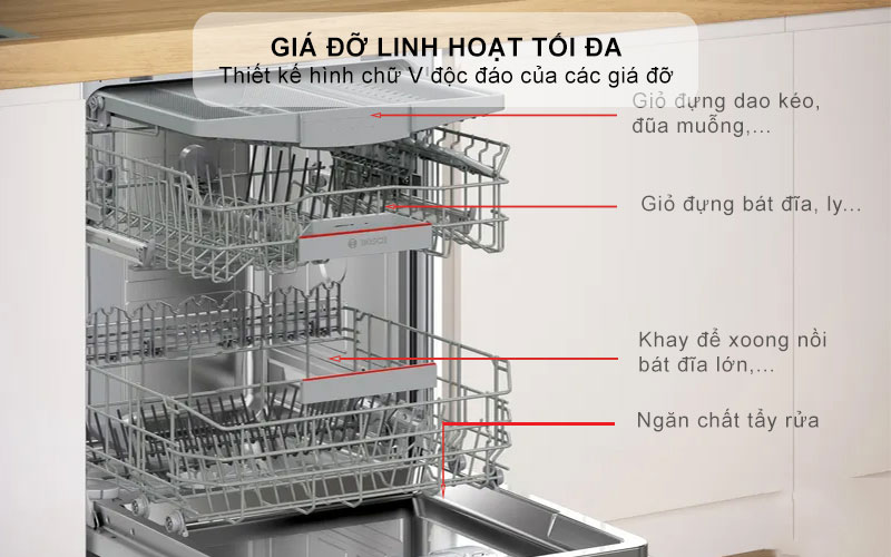 Máy rửa bát Bosch  