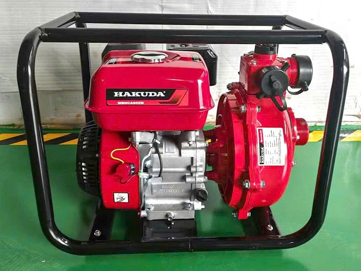 Máy bơm nước chạy xăng Hakuda 4.5KW MBNCA50XN Máy bơm nước chạy xăng Hakuda 4.5KW MBNCA50XN