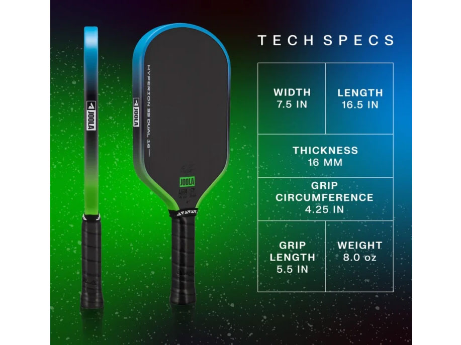 Vợt Pickleball Joola Hyperion 3S Dual 16mm
