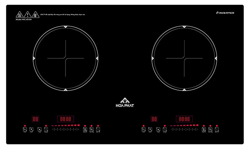 Bếp từ đôi Hòa Phát HPC 4D13H
