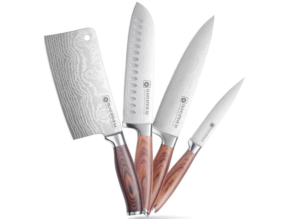 Bộ dao 4 món Olivo Steve