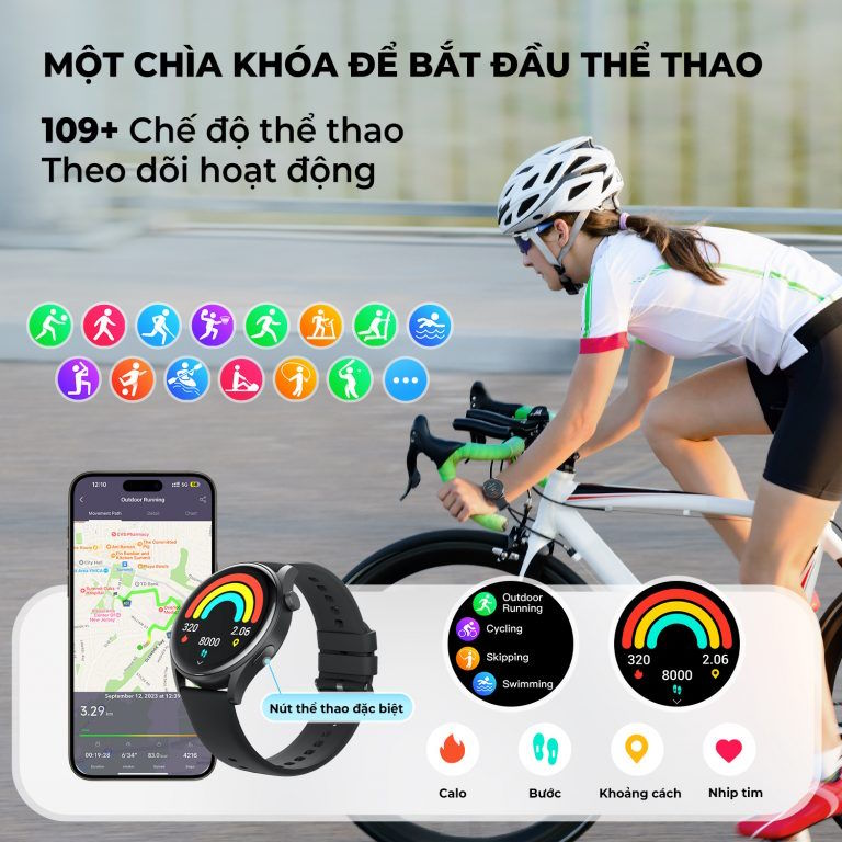 Đồng hồ thông minh SoundPEATS