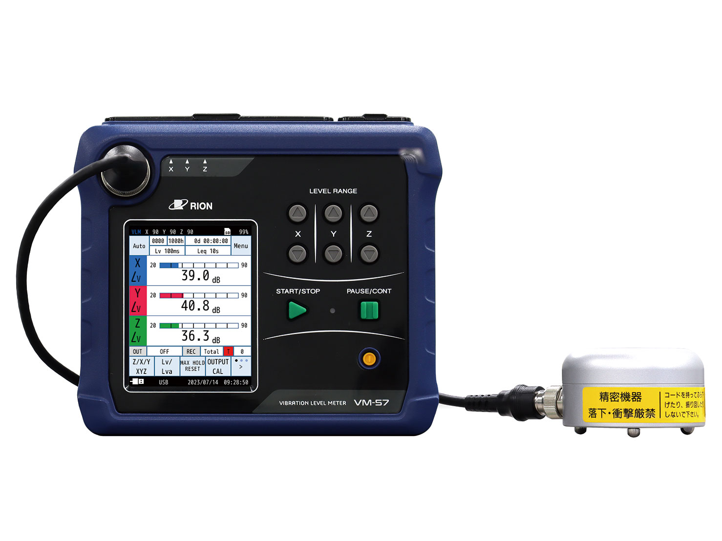 Thiết bị đo và phân tích rung Rion VM-57