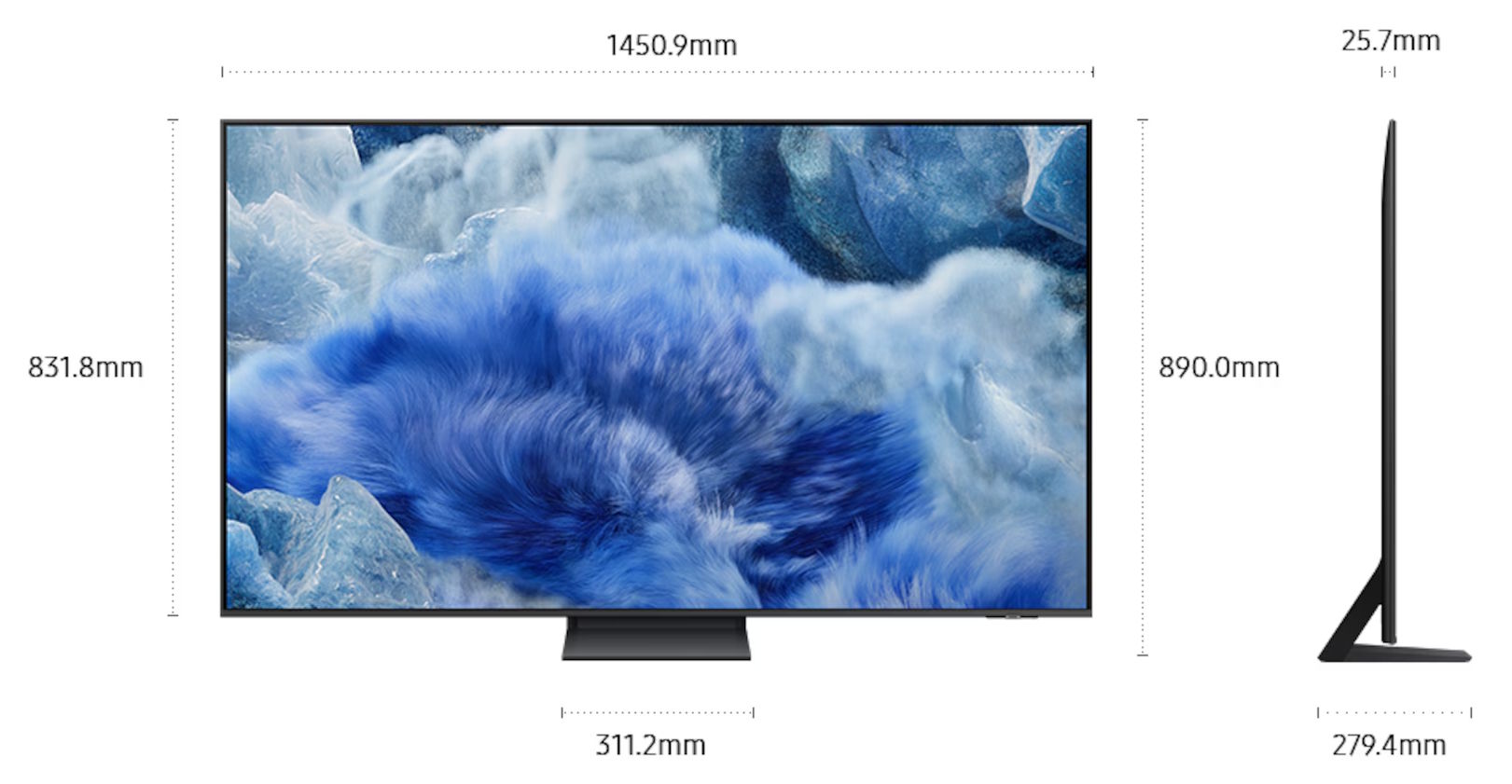 Smart Tivi QLED Samsung AI 4K 65 inch QA65Q8F5AKXXV