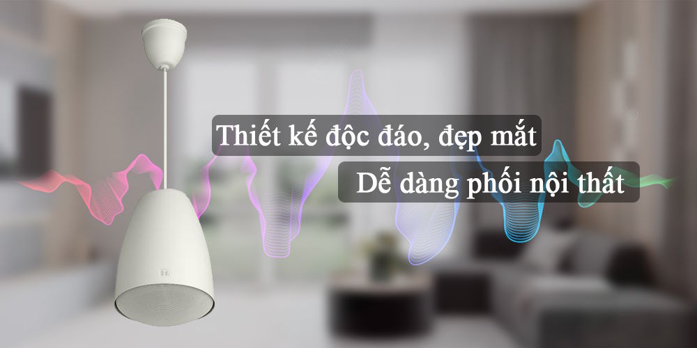 Thiết kế độc đáo, tiện lợi Loa treo trần 30W TOA PE-304