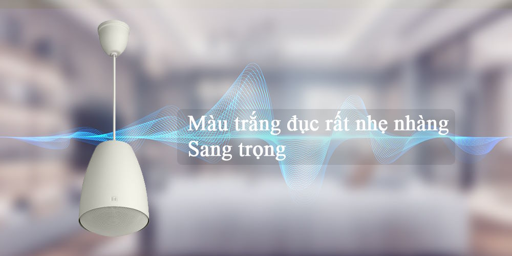 Thiết kế tinh tế và sang trọng Loa treo trần 6W Toa PE-64