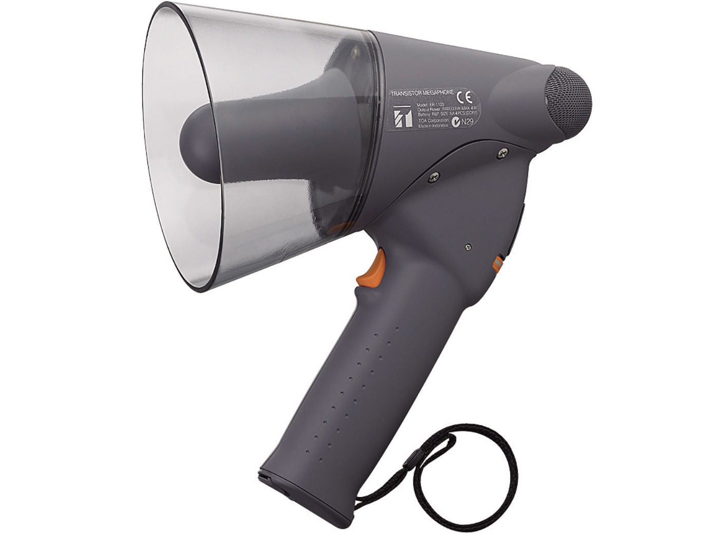 Megaphone cầm tay chống nước TOA ER-1203 Megaphone cầm tay chống nước TOA ER-1203