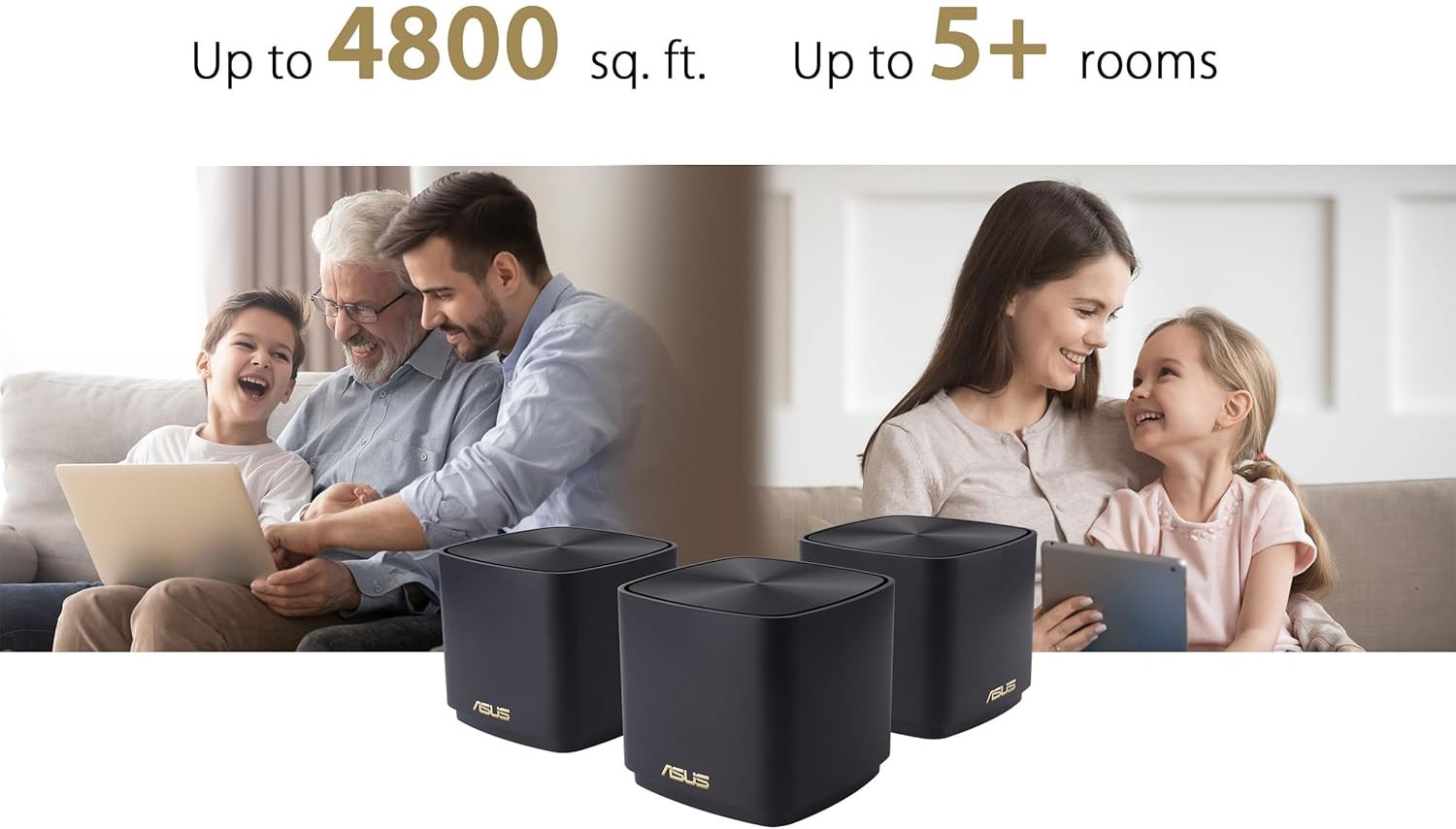 Bộ phát wifi mesh Asus XD4S (B-3-PK)