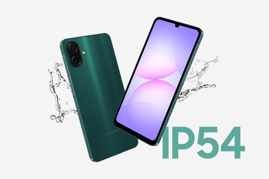 Kháng bụi nước IP54, bền bỉ trong mọi môi trường Samsung Galaxy A07