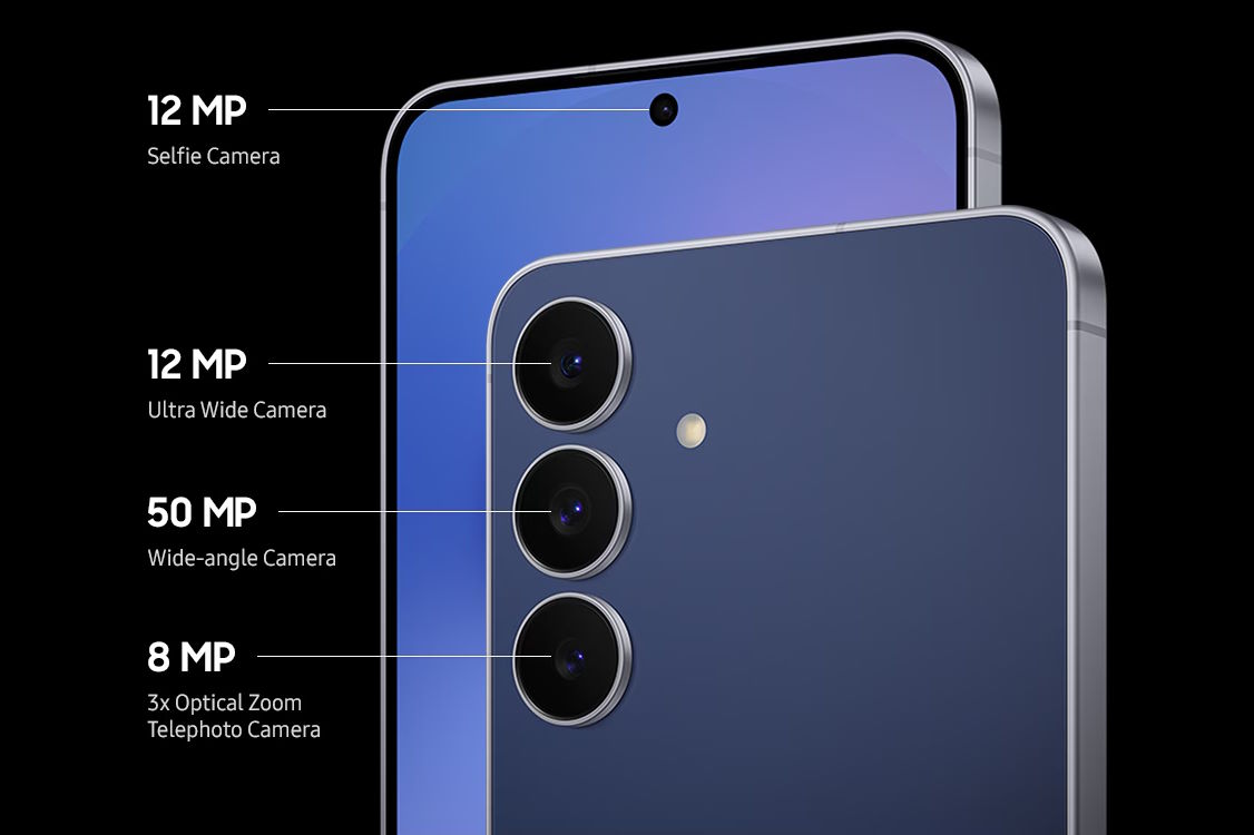 Camera 3 ống kính chuyên nghiệp – Chụp đêm ấn tượng, video sắc nét Điện thoại Samsung Galaxy S25 FE