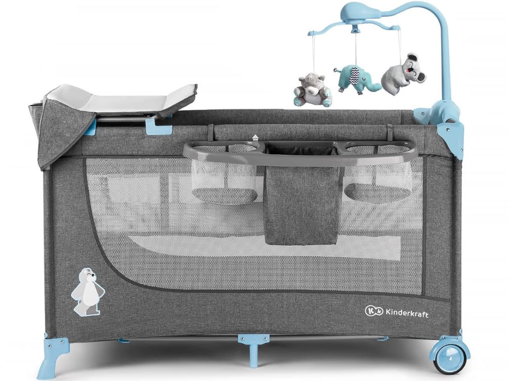 Nôi ngủ cho bé Kinderkraft Joy (KK.JOY-W.ACCE) có đồ chơi treo nôi
