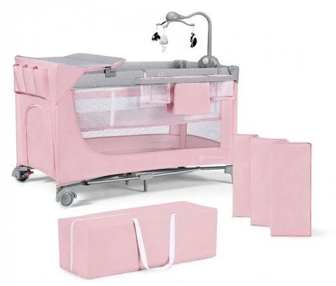 Nôi ngủ cho bé Kinderkraft điều chỉnh chiều cao ở 2 mức Nôi ngủ cho bé Kinderkraft