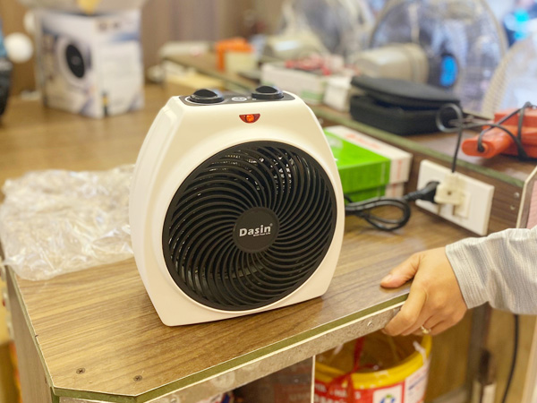 Quạt sưởi mini Dasin NF9025-20 Quạt sưởi mini Dasin NF9025-20