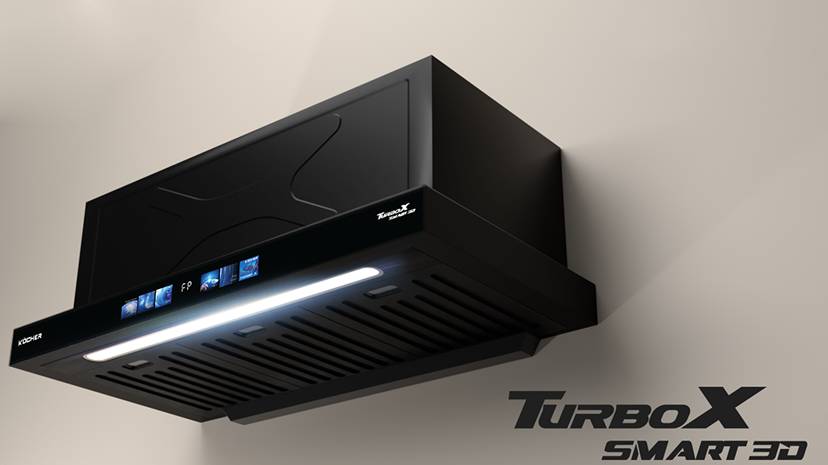 Máy hút mùi Turbo Smart 3D X3D-350D AUC Auto Clean Máy hút mùi Turbo Smart 3D X3D-350D AUC Auto Clean
