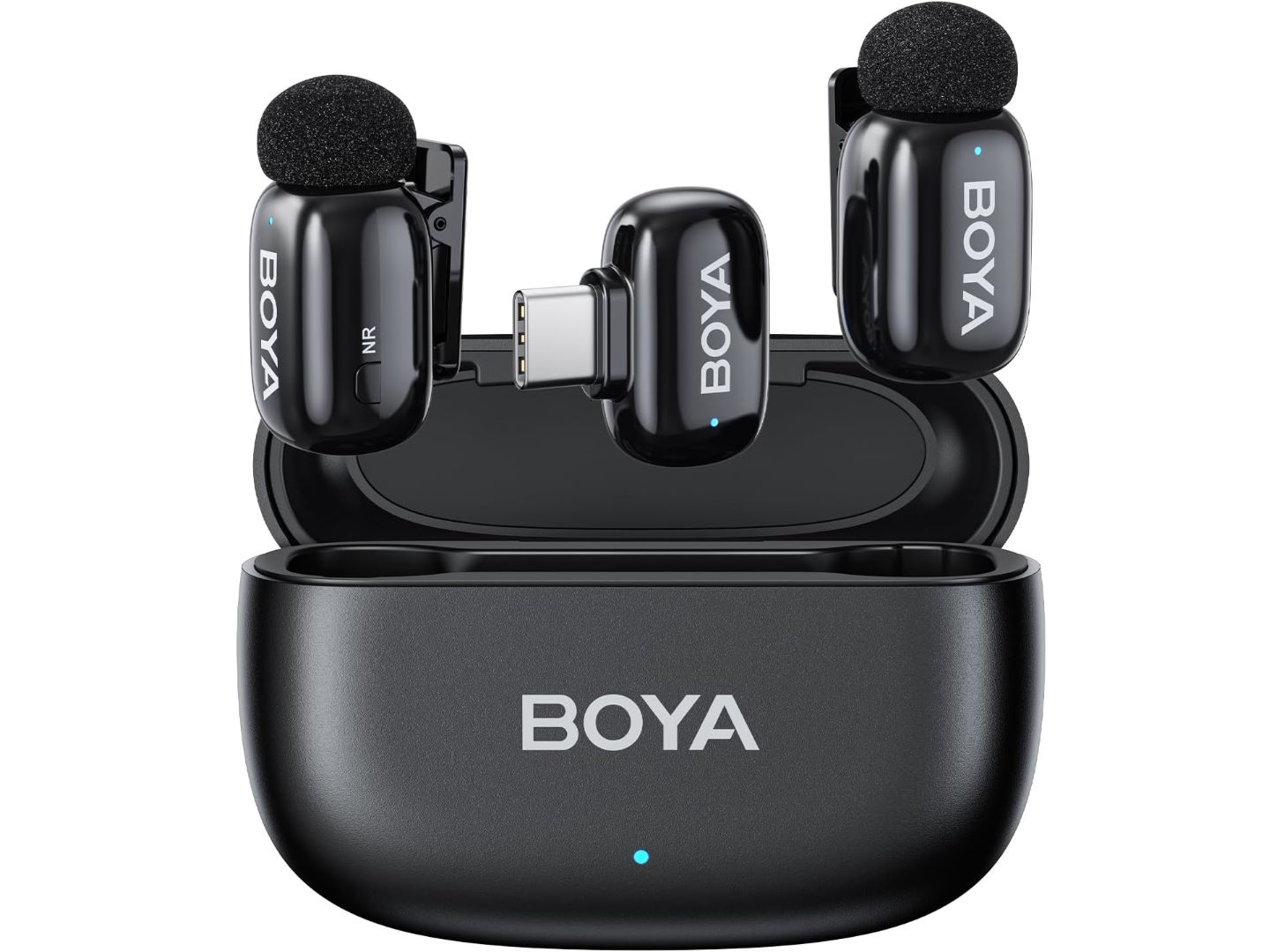 Micro không dây Boya Mini-14 - Màu đen