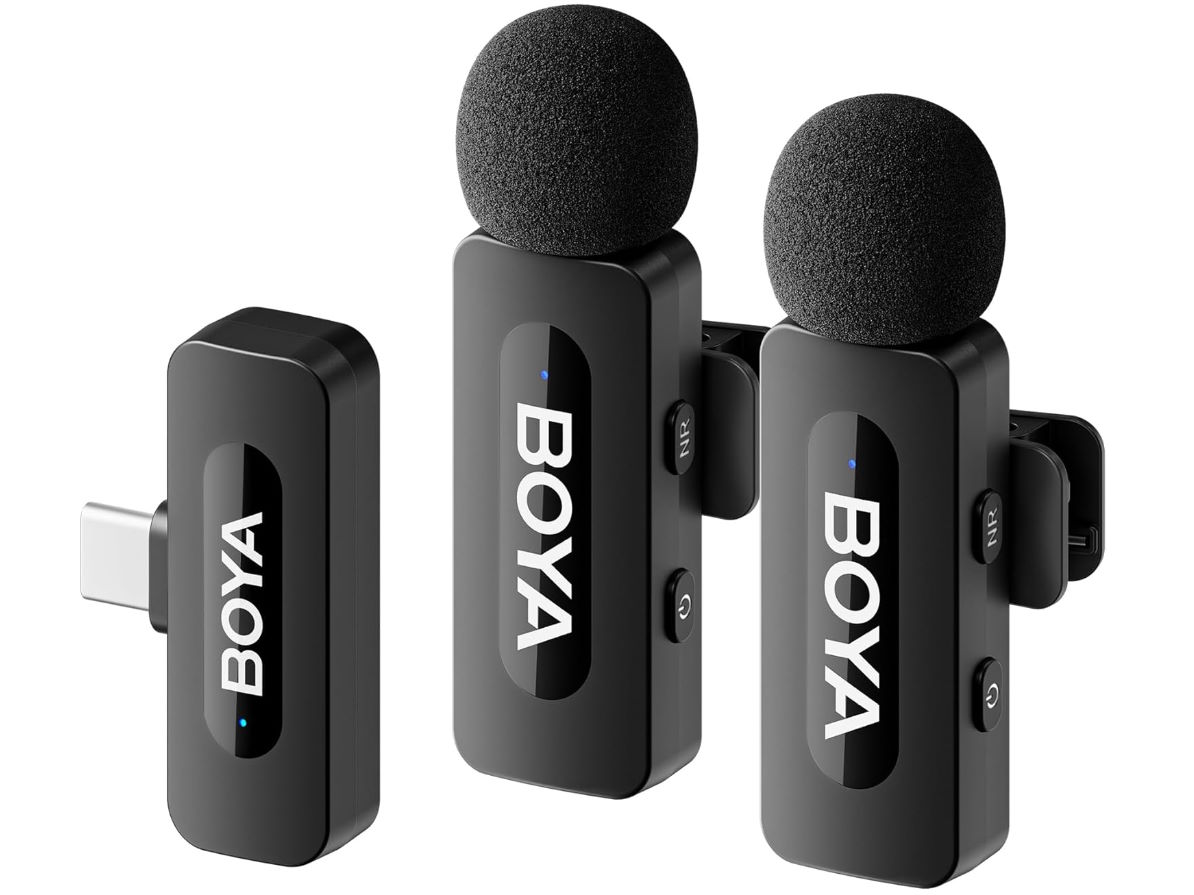 Microphone thu âm không dây Boya BY-V20