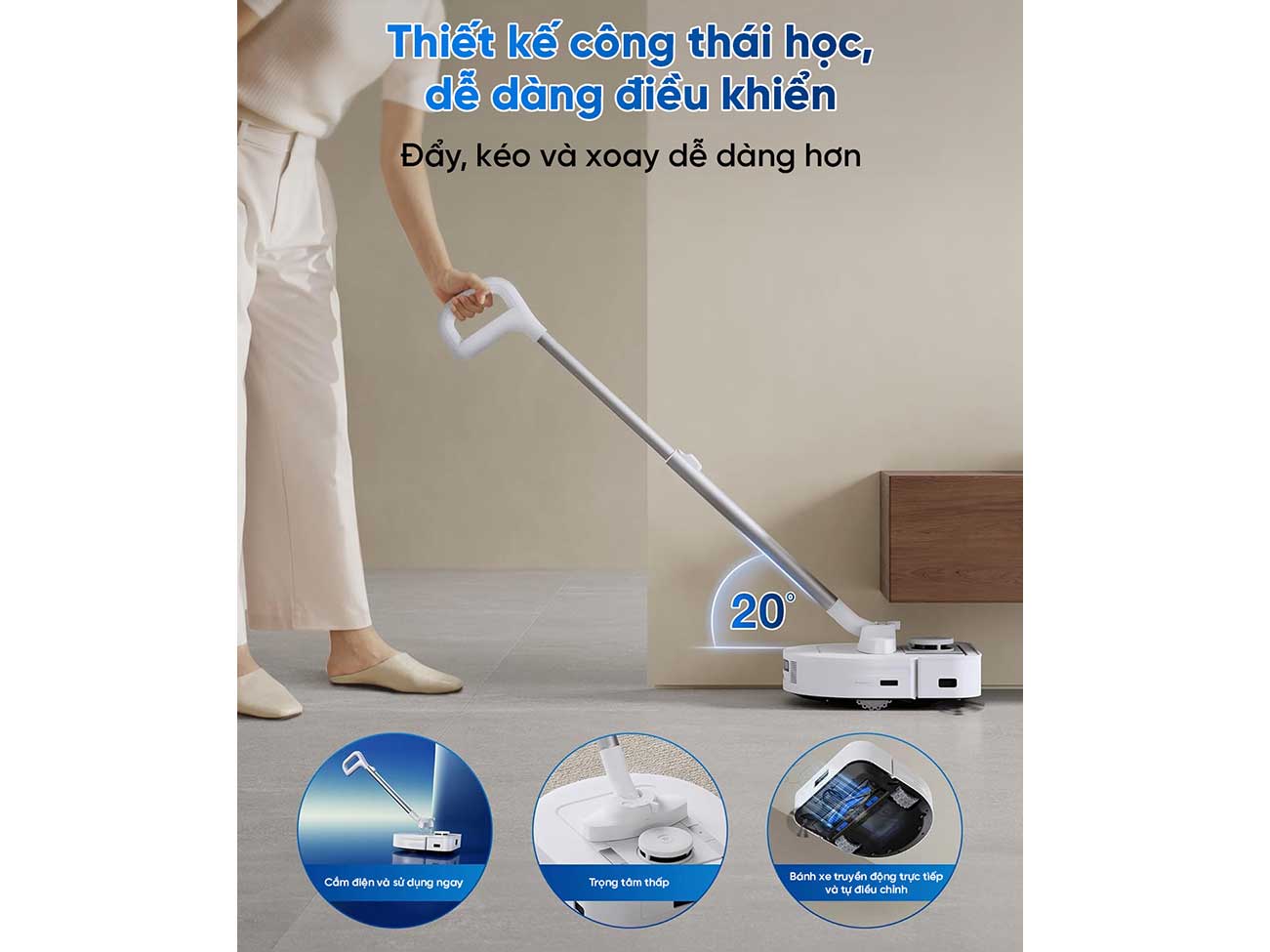 Robot hút bụi Ecovacs  