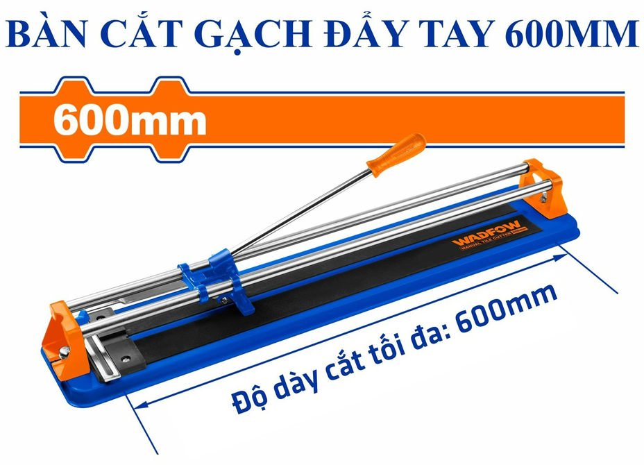Bàn cắt gạch đẩy tay Wadfow WTR1506