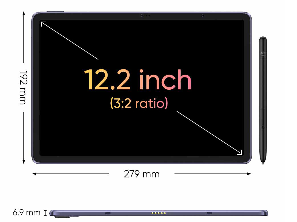 Kích thước của XP-Pen Magic Drawing Pad XP-Pen Magic Drawing Pad