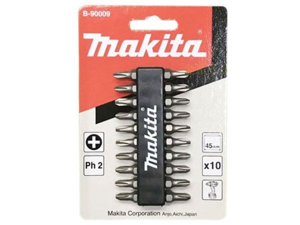 Bộ mũi vít 2 đầu Ph2 Makita B-90009