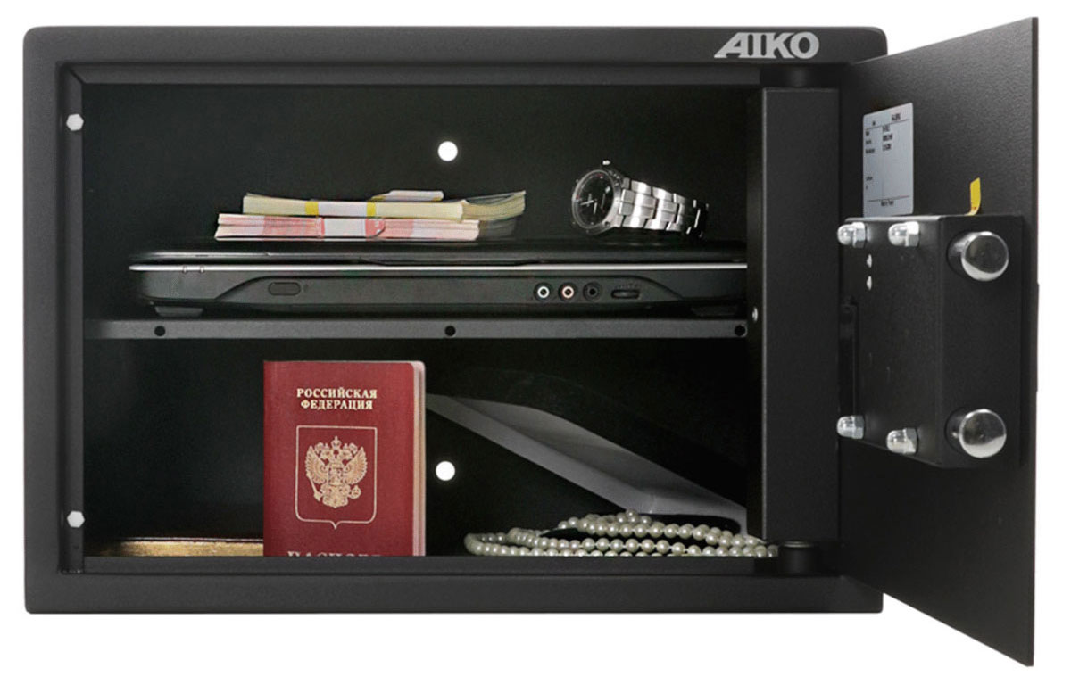 Két sắt khách sạn Aiko lắp cố định vào tường, bàn, tủ Két sắt khách sạn Aiko