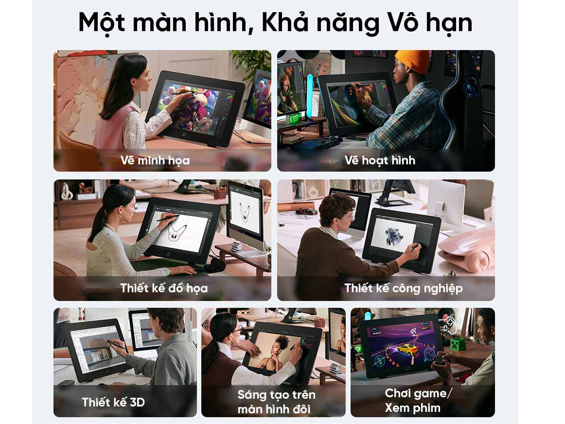 Xp-pen Artist Pro 24 (Genf 2) - Bảng vẽ màn hình 4K siêu nét