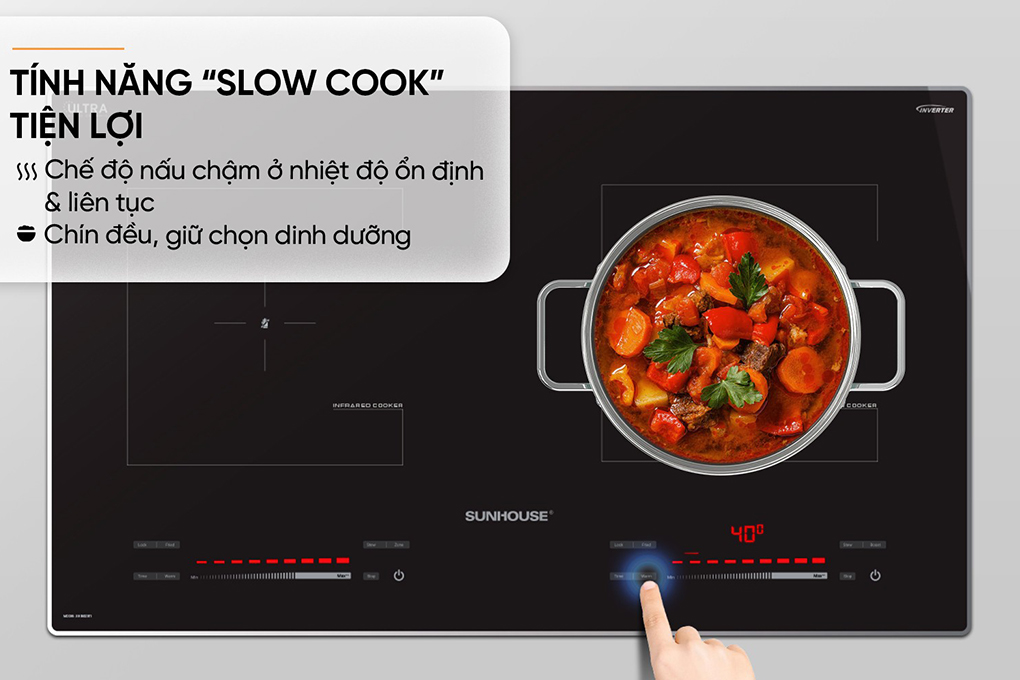 Bếp từ hồng ngoại  