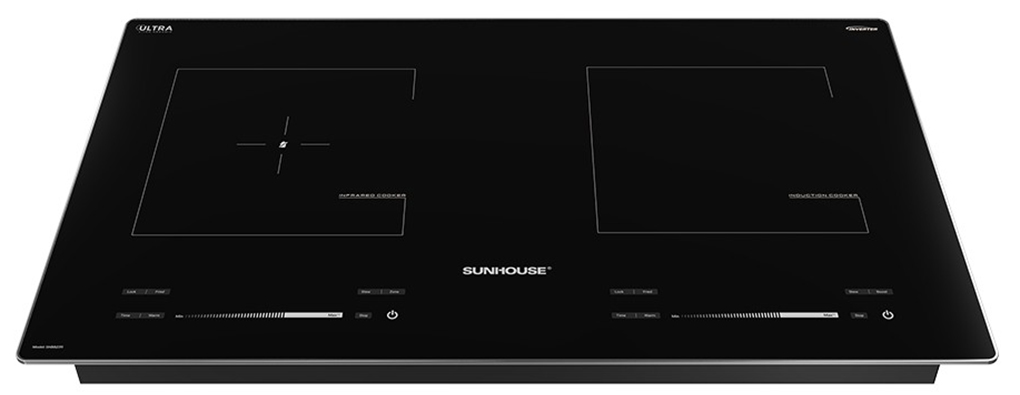 Bếp đôi điện từ hồng ngoại Sunhouse SHB82311