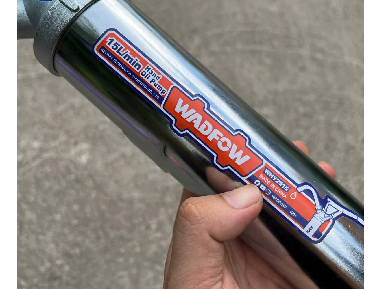 Wadfow WHY2515 cung cấp lực bơm mạnh mẽ Wadfow WHY2515