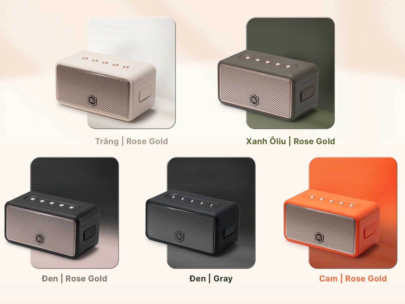 Thiết kế Retro nhỏ gọn – Phong cách thời thượng Loa Alpha Works AW-W39