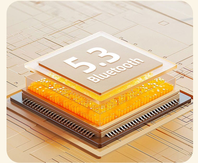 Bluetooth 5.3 – Kết nối nhanh, ổn định Loa Havit SK822BT kèm mic