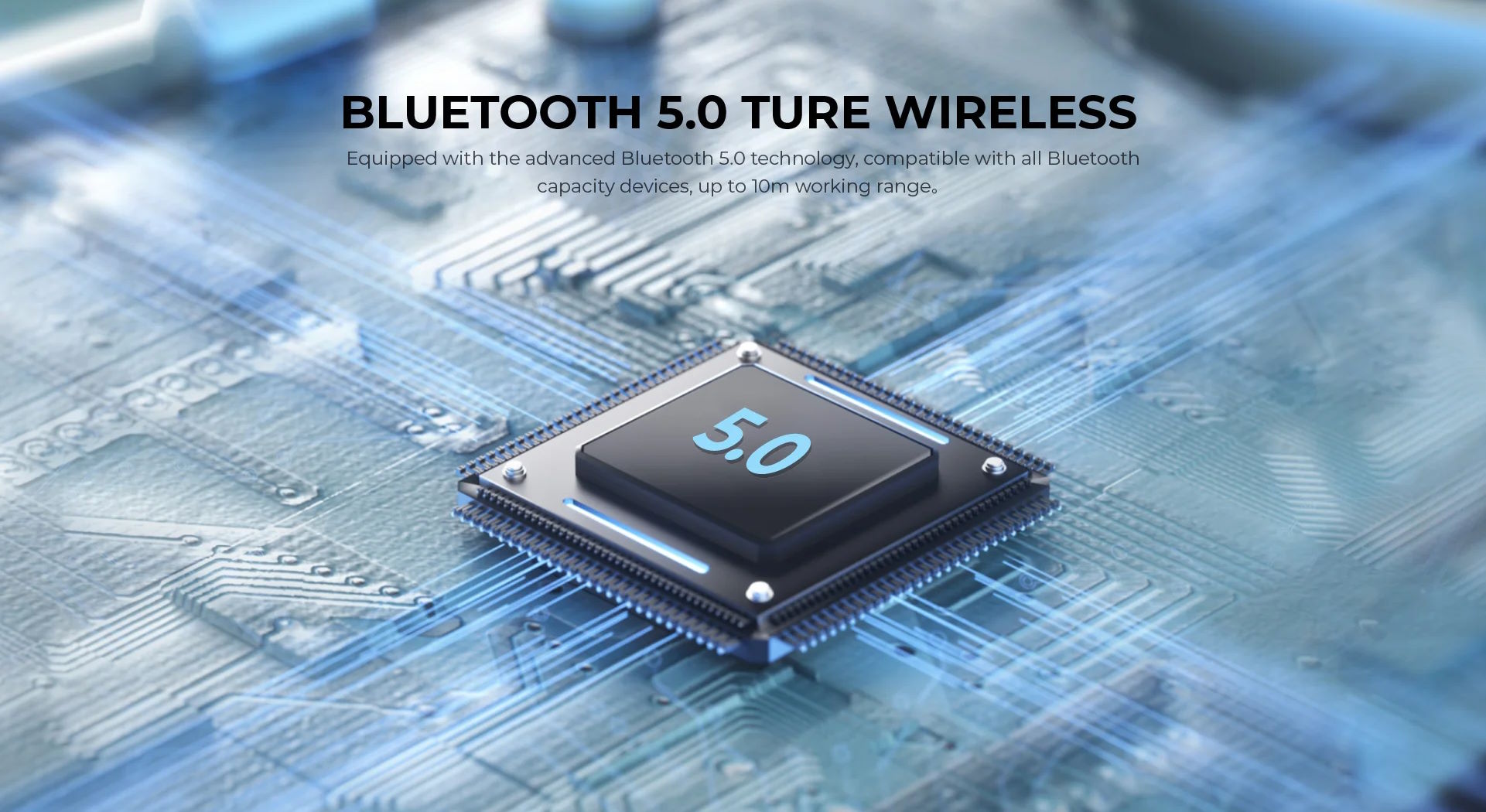 Công nghệ Bluetooth 5.0, kết nối nhanh chóng và ổn định Loa bluetooth Havit SK854BT