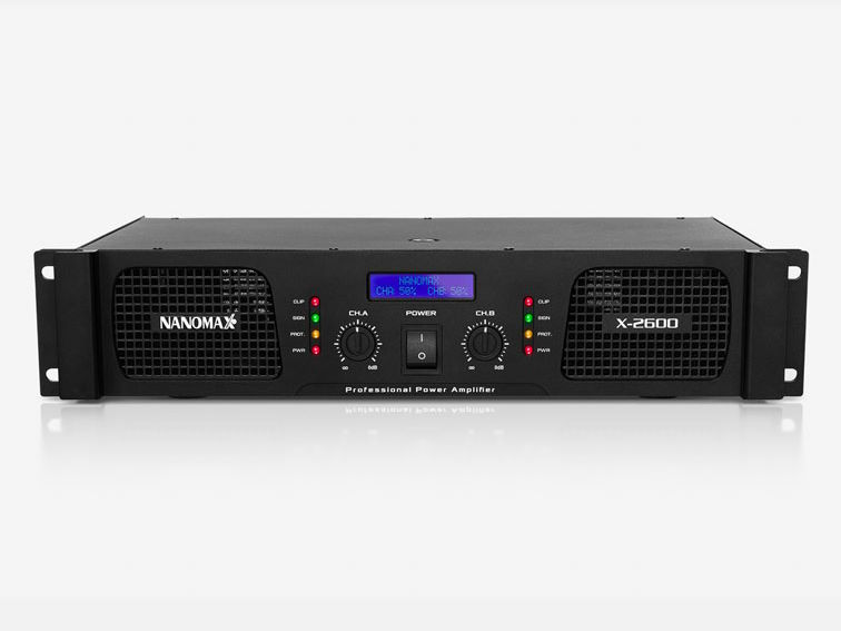 Main Nanomax Power Amply X-2600
