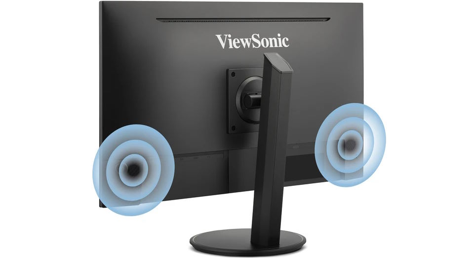 Loa ngoài tích hợp, trải nghiệm đa giác quan Màn hình doanh nghiệp công thái học ViewSonic