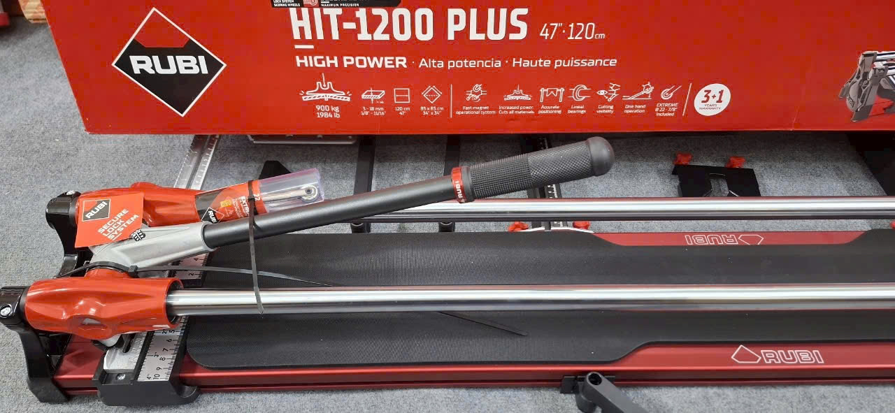 Rubi HIT 1200 Plus cắt được gạch dài tối đa 120cm Rubi HIT 1200 Plus