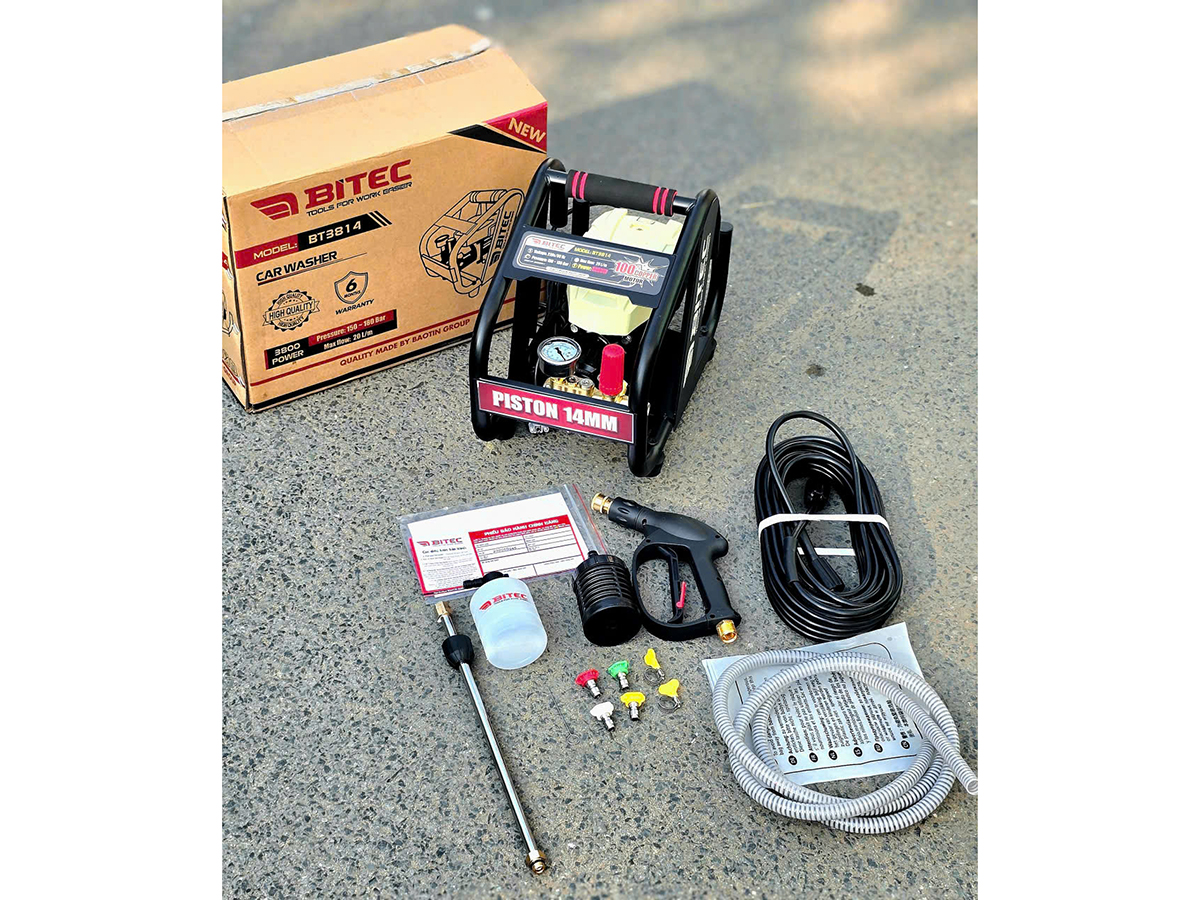 Máy rửa xe Btec BT3814 