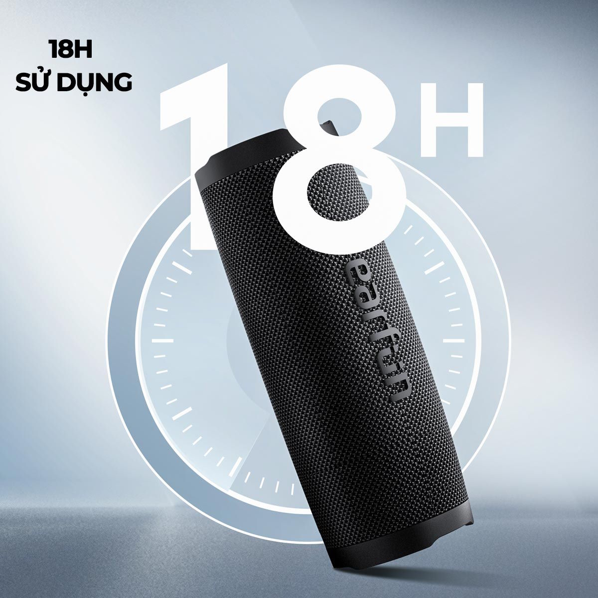 Thời lượng pin lên tới 18 giờ Loa Earfun