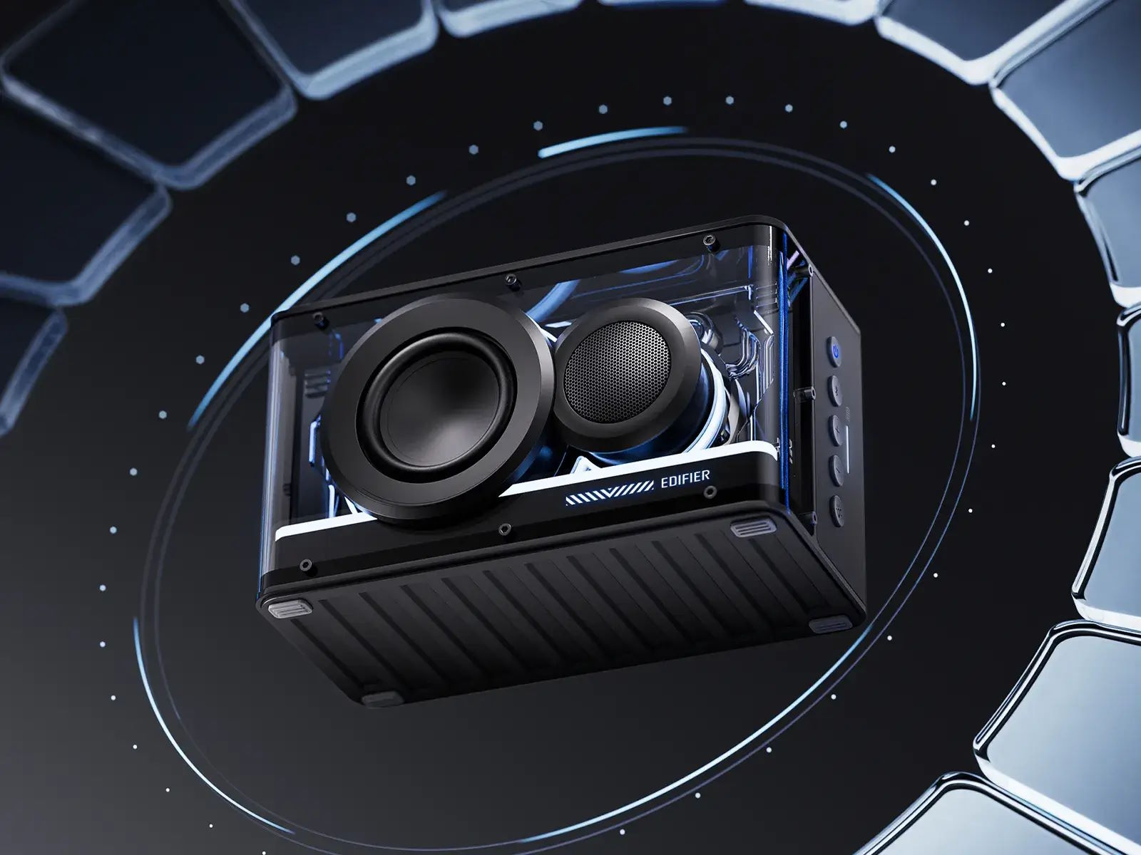 Pin dung lượng cao, sử dụng lâu dài Loa Edifier QD25