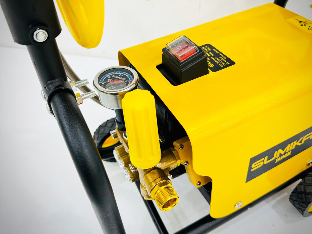 Máy rửa xe điều chỉnh áp lực phun bằng núm vặn Máy phun áp lực