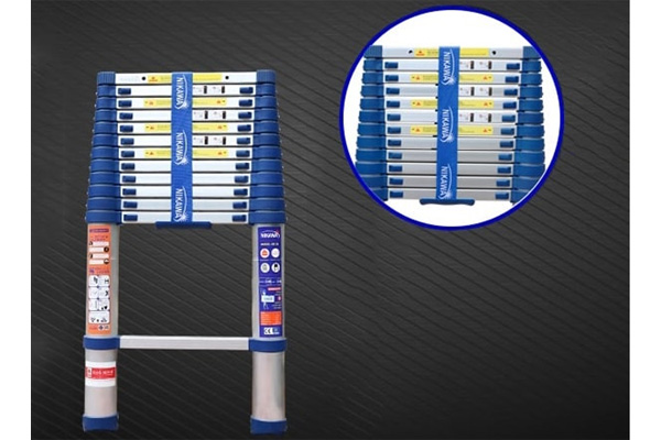 Thang có thiết kế chắc chắn, an toàn