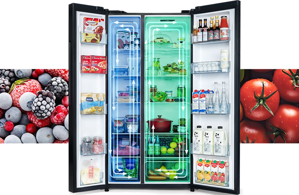 Tủ lạnh Hitachi Inverter HRSN9713ESUVN 