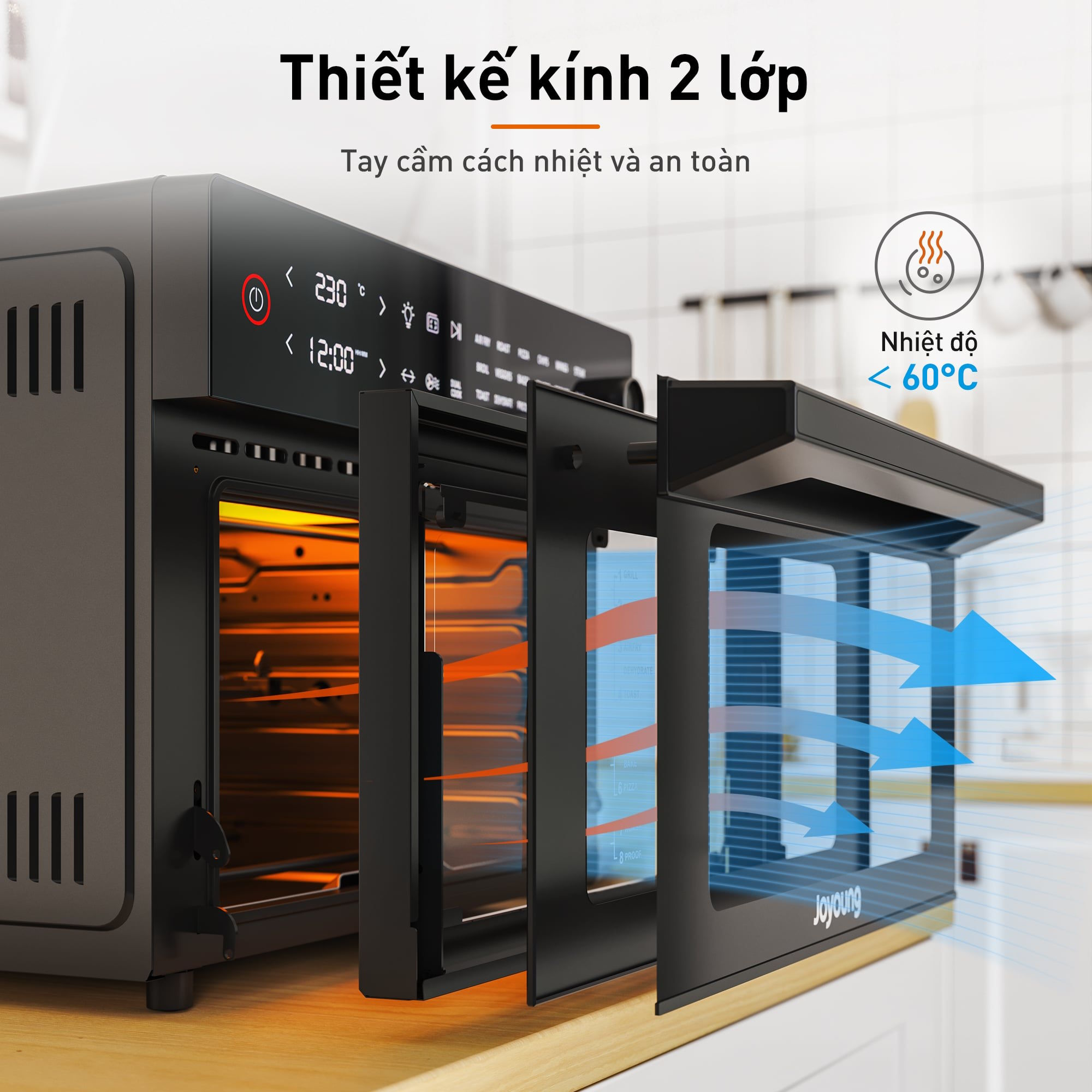 Lò chiên nướng không dầu Joyoung