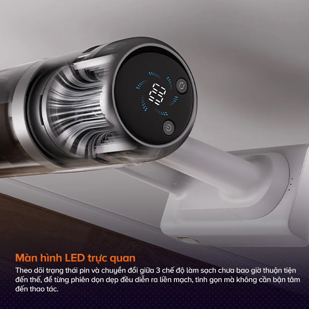 Máy hút bụi Roborock có màn hình Led trực quan Máy hút bụi Roborock