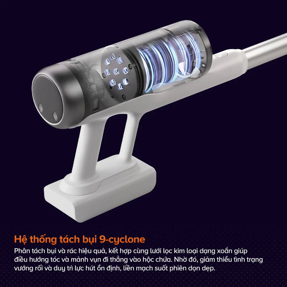 Máy hút bụi có hệ thống tách bụi Máy hút bụi