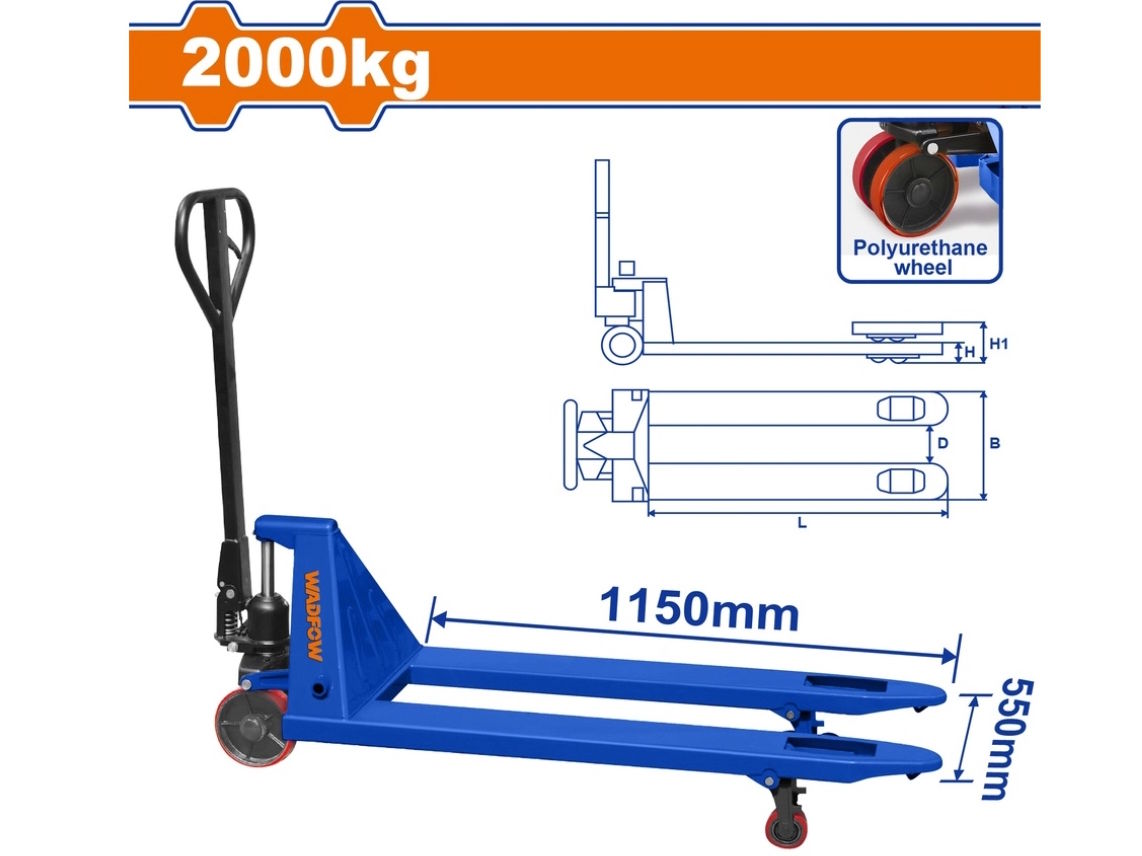 Xe nâng tay Wadfow WNH1R20