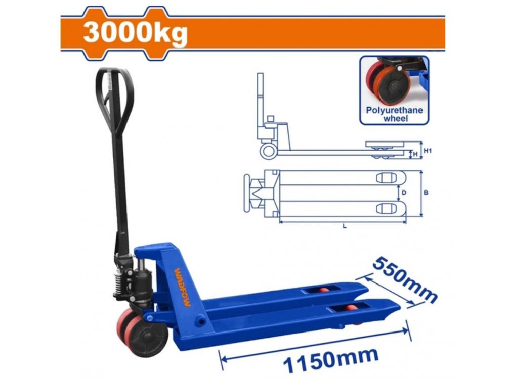 Xe nâng tay Wadfow WNH1R30