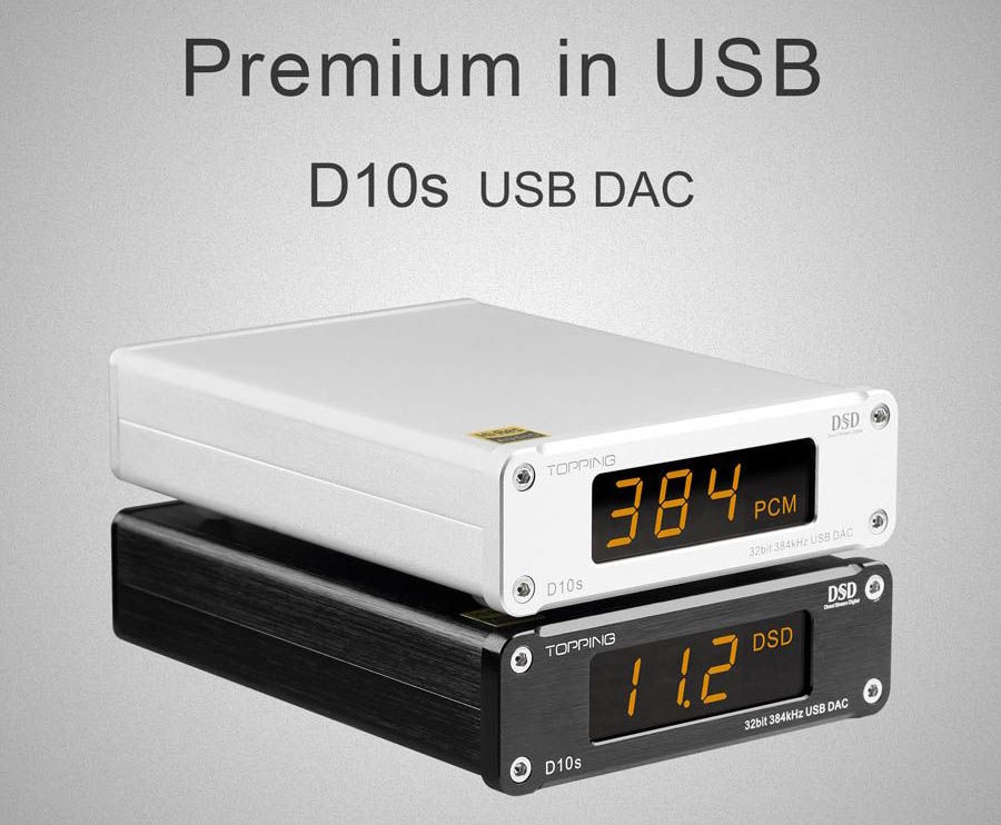 Kết nối dễ dàng với loa chủ động DAC Topping D10S