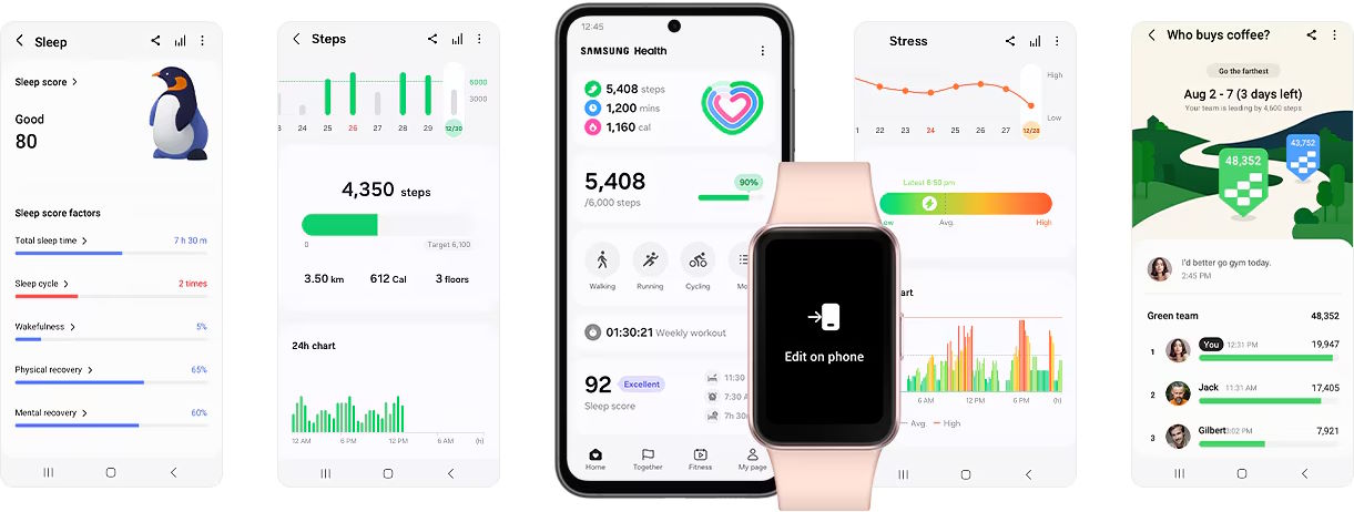 Đồng hồ thông minh Samsung Galaxy Fit3 (SM-R390)